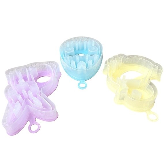 3 Set Cut & Press Cookie Cutters - Picture 6 of 9